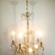 5-light crystal chandelier
