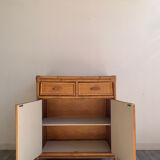 Rattan buffet