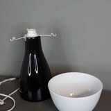 Ceramic foot lamp and lampshade
