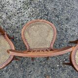 Chaises en cannage 1930