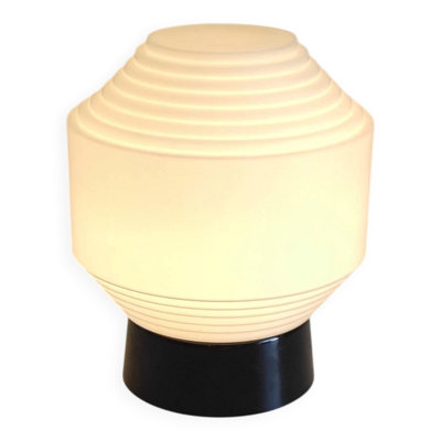 Plafonnier ou lampe à poser globe opaline par Philips - mid. XXeme