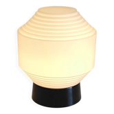 Plafonnier ou lampe à poser globe opaline par Philips - mid. XXeme