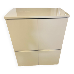 meuble en bois laqué - blanc