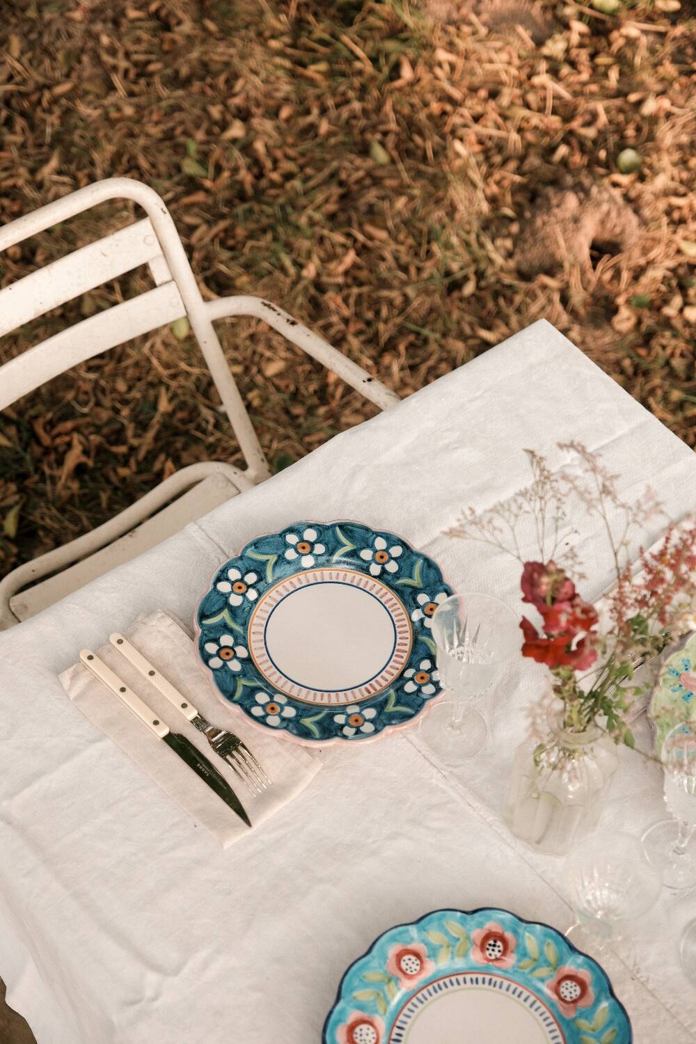 Assiette pâquerette