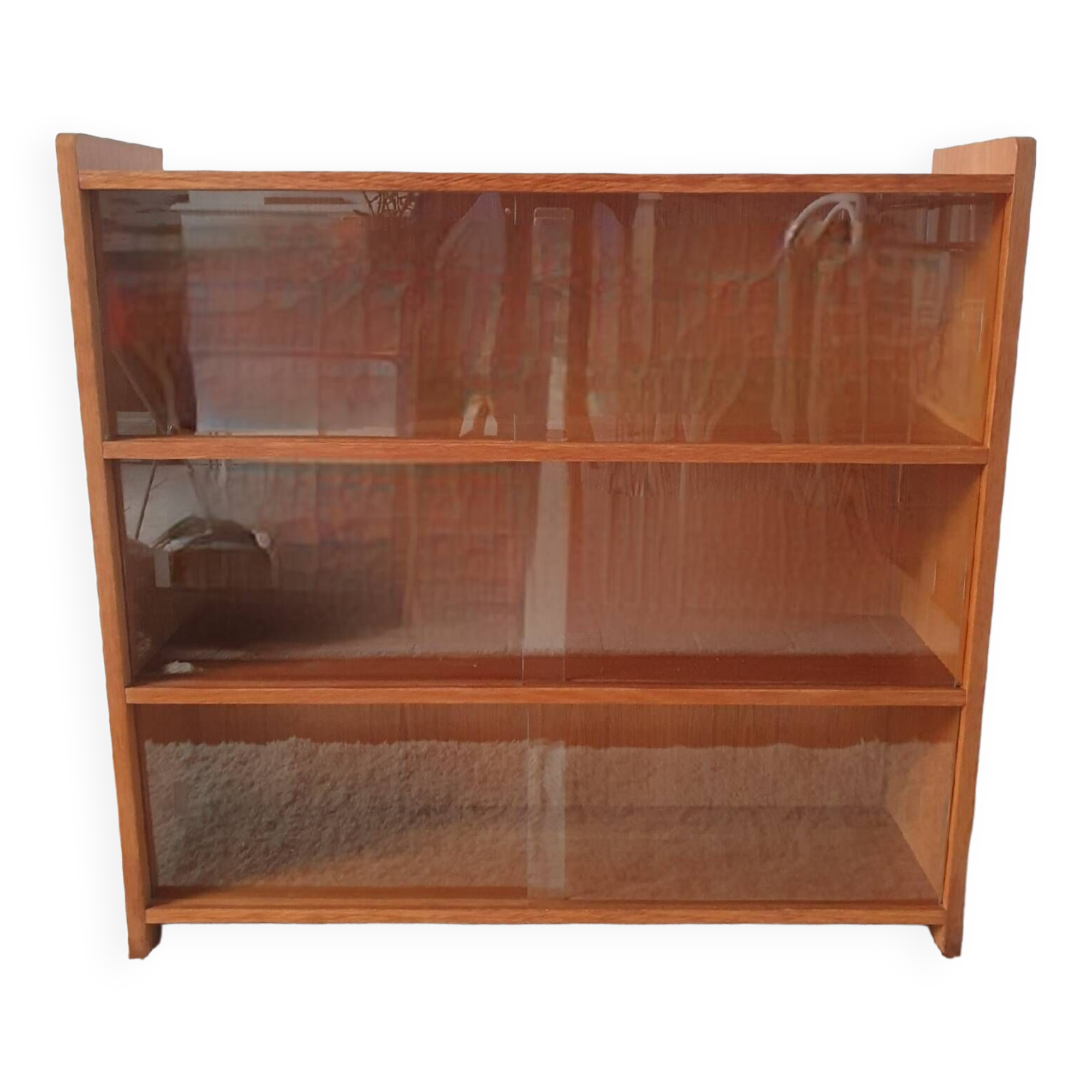 Bibliothèque vitrine années 50