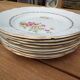 8 assiettes plates KG Lunéville