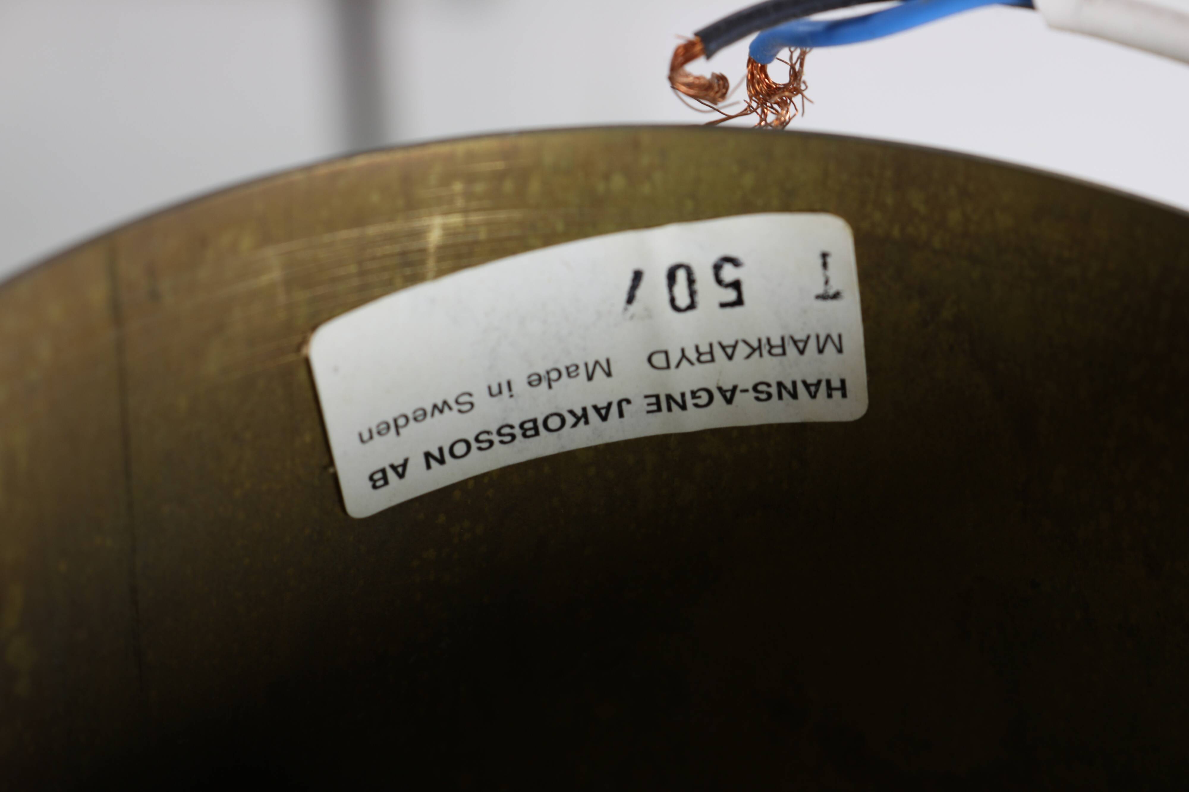 Swedish design pendant lighting by Hans-Agne Jakobsson