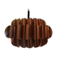 Vintage chandelier ceiling light Scandinavian design of the 50s design space age