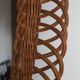 Vintage rattan mirror 66x51cm