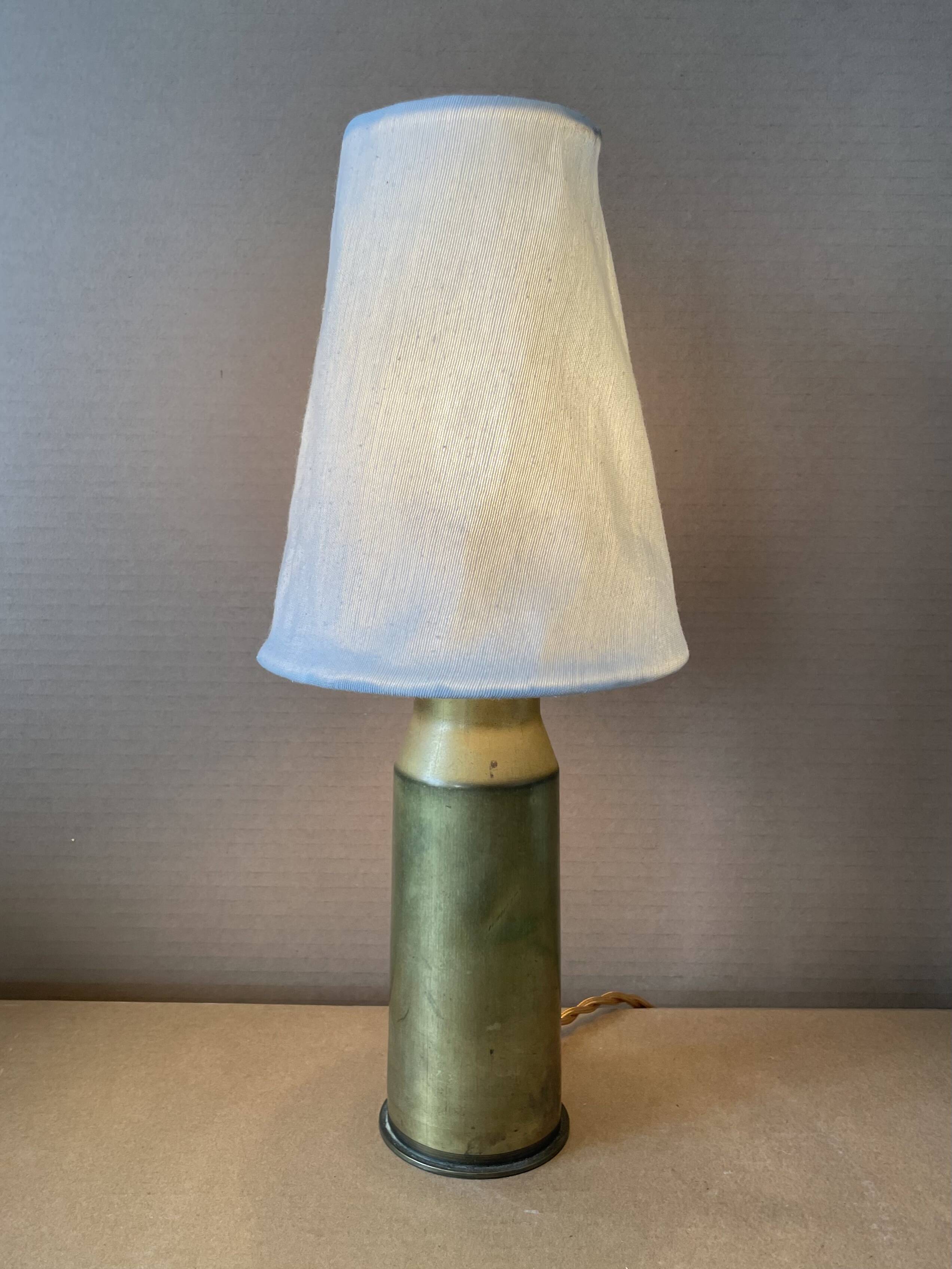 Antique brass lamp