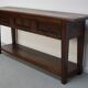 Antique Spanish Rustic Chestnut Side Table/Console, 18th Century