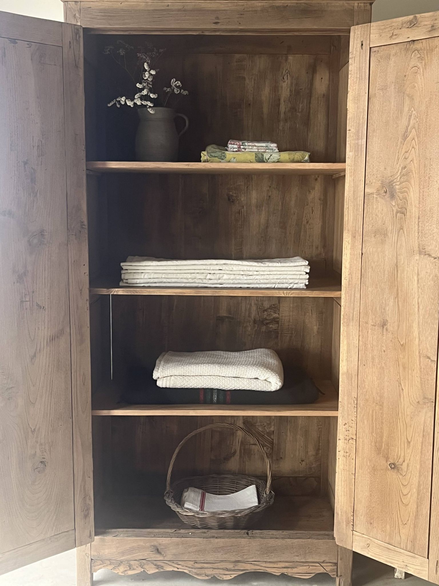 Antique chestnut wardrobe