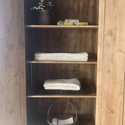 Antique chestnut wardrobe