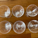 Lalique glass France model Rambouillet in crystal