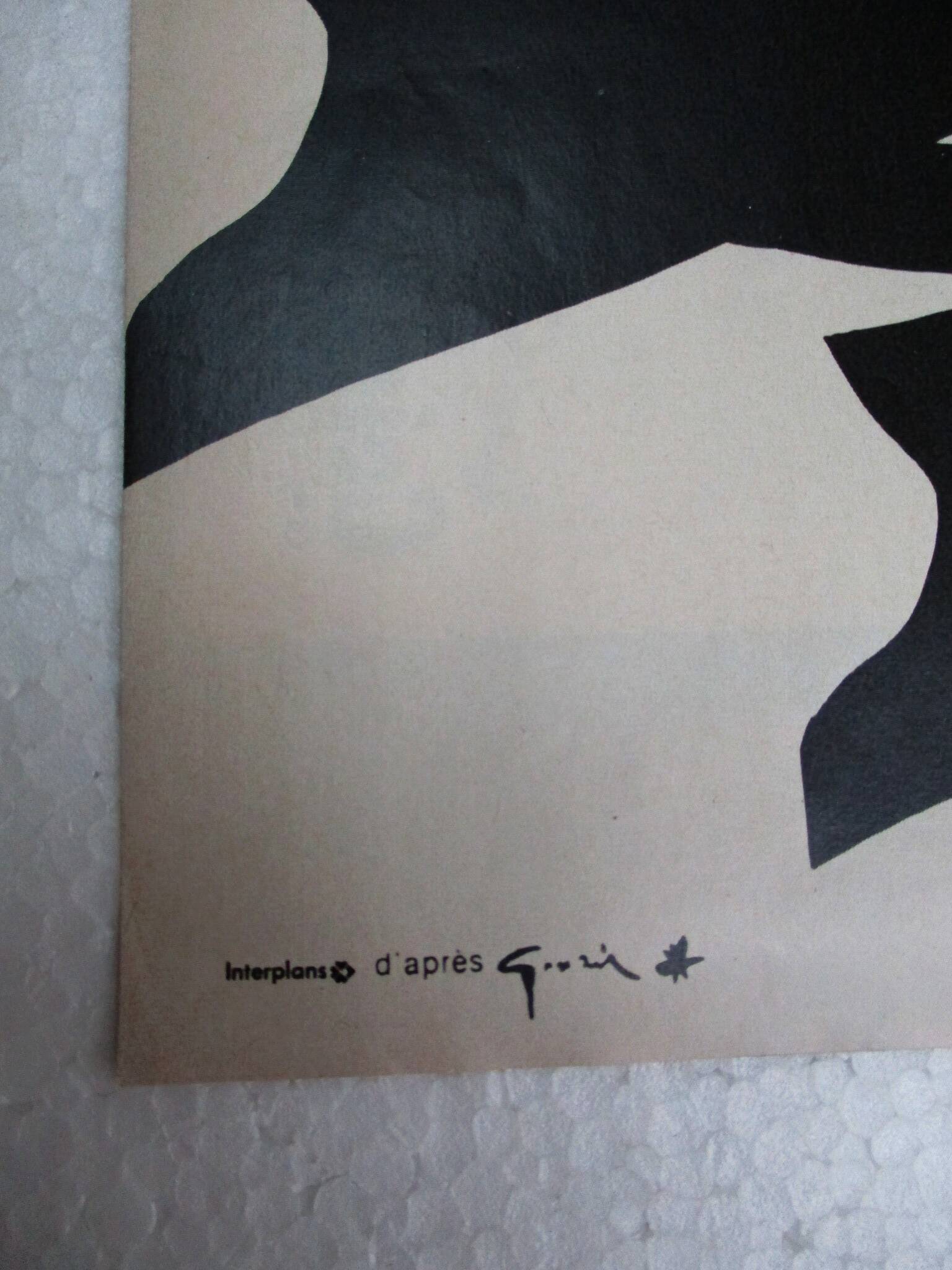 Eminence advertisement after René Gruau