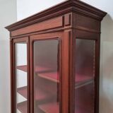 Mahogany display case
