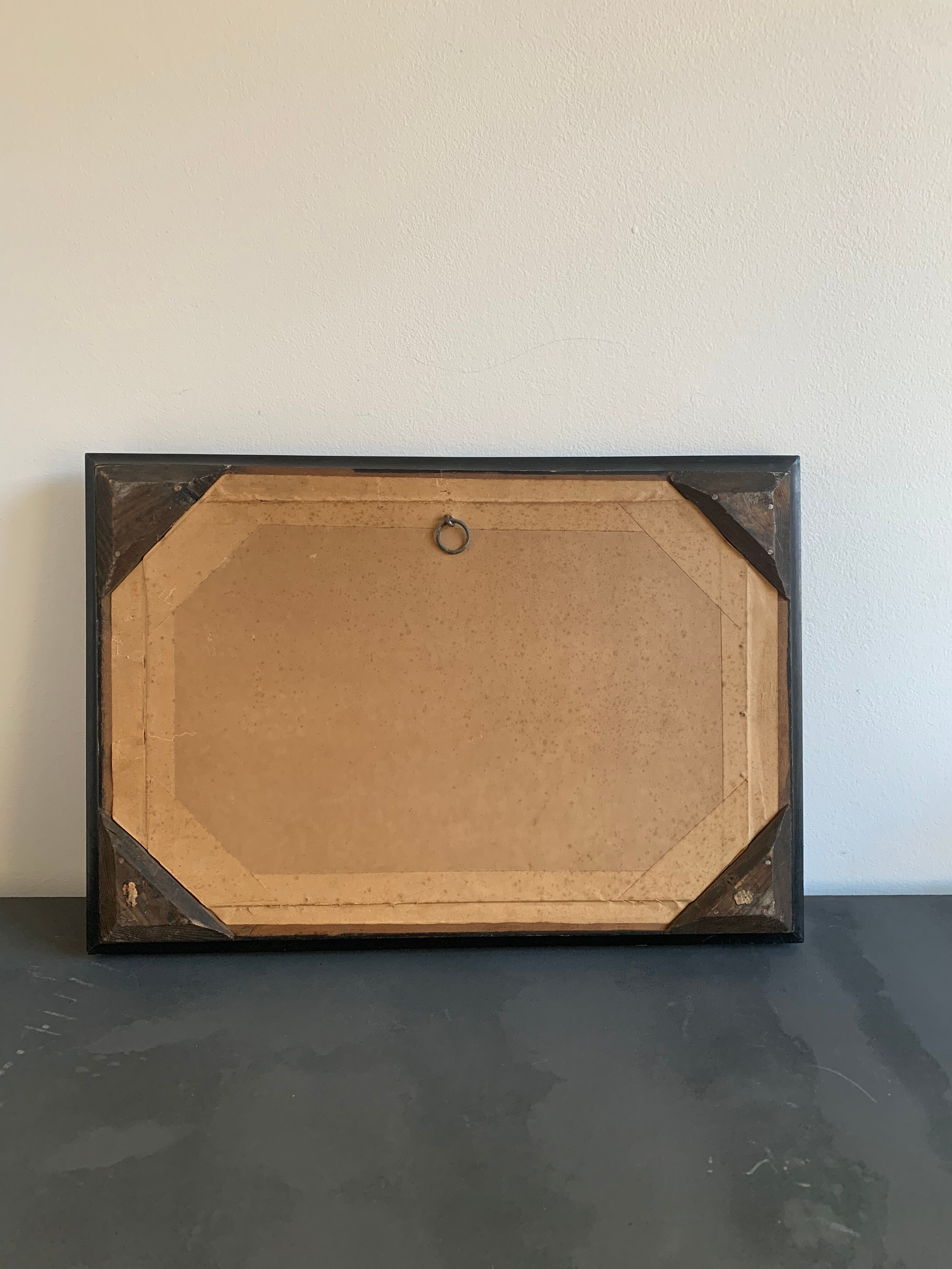 Antique oil painting, 1900