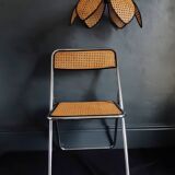 Cannage folding chair