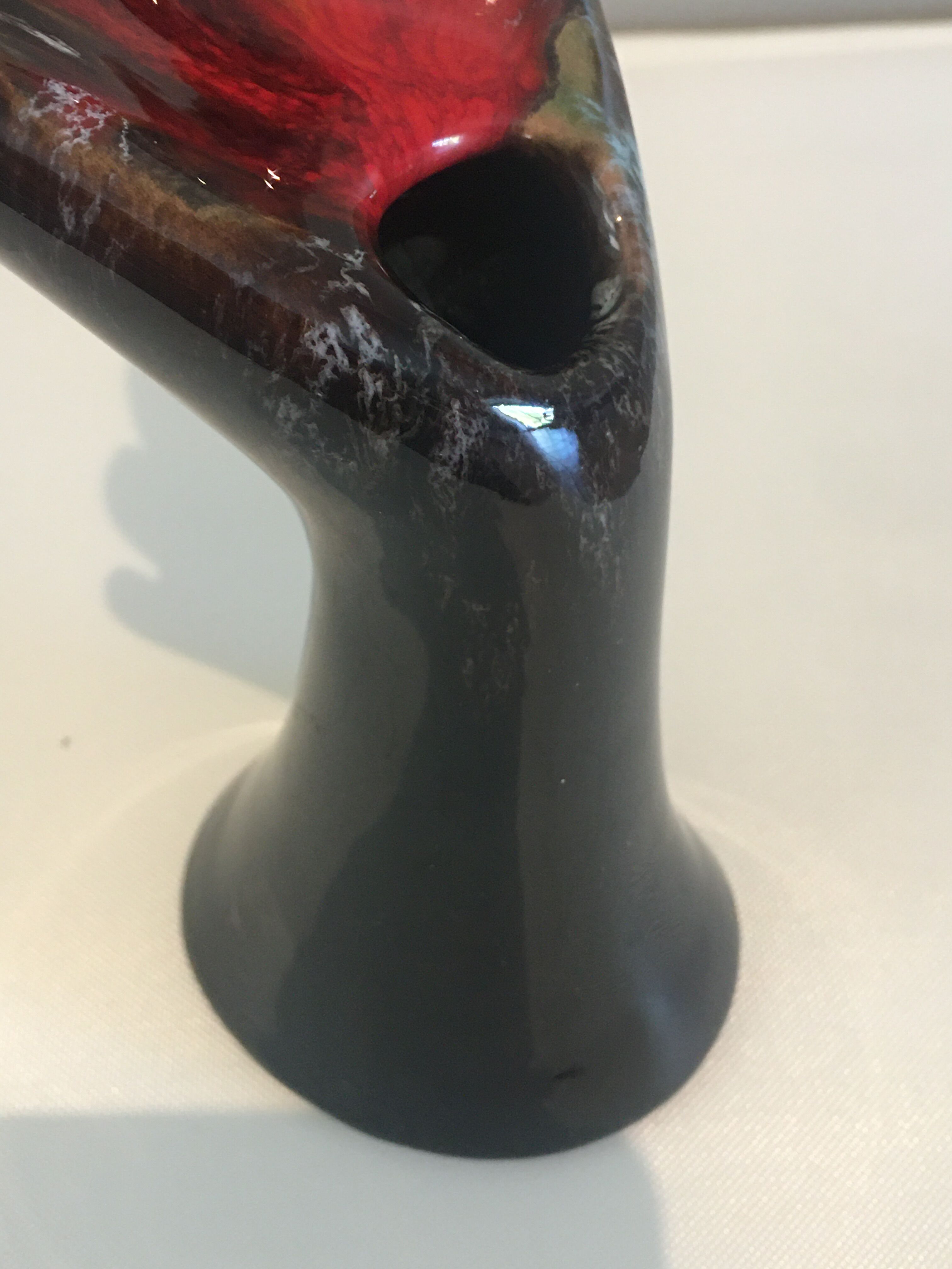 Vintage hand vase / baguier