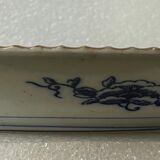 Japon grand plat Igezara à décor floral Japan Asie XIXe