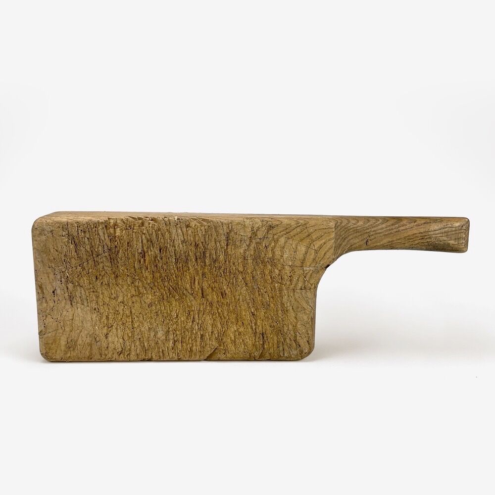 Half-cutting board, old trade log