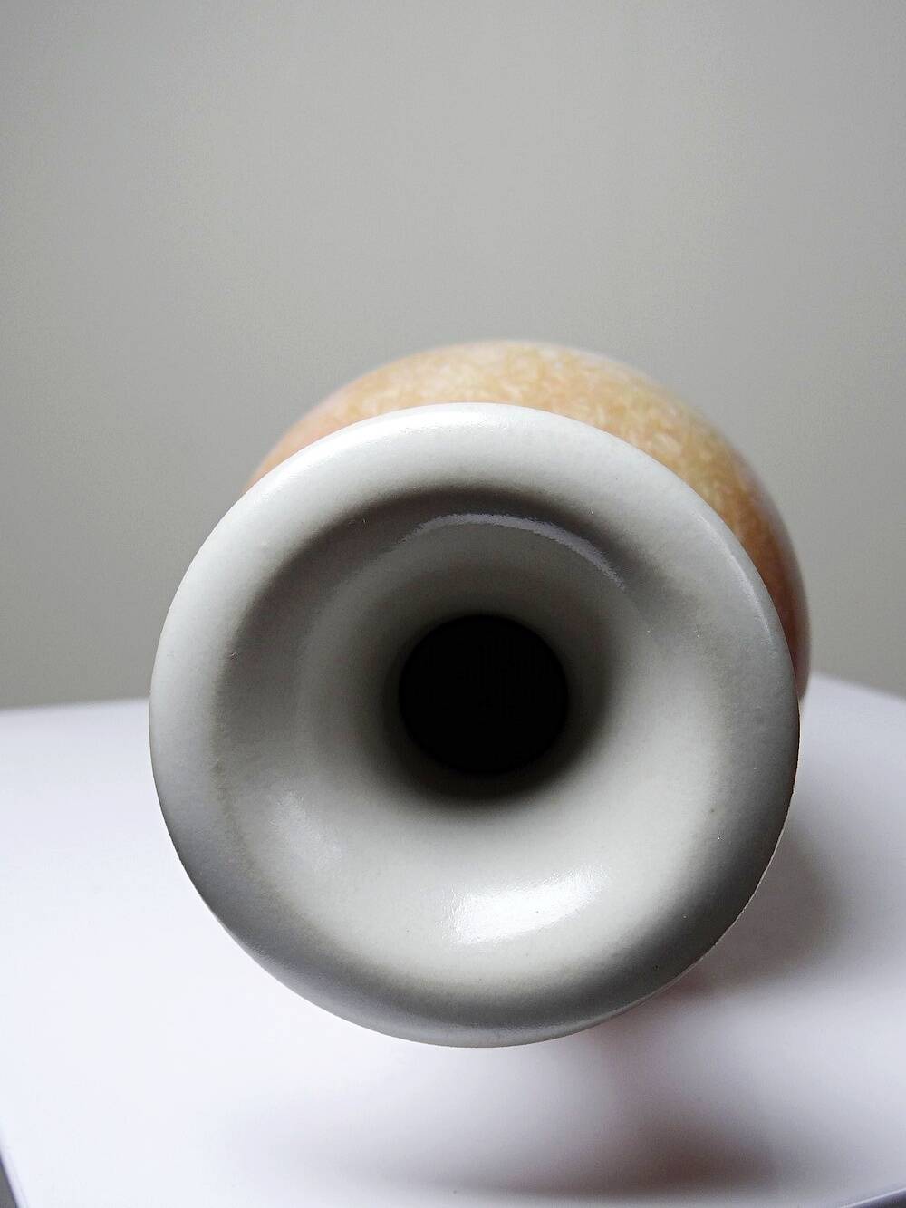 Baluster vase, ceramic with crystalline glaze, Bernard Guipouy, Atelier du Bol Doré.