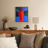 Original Klein Blue Abstract