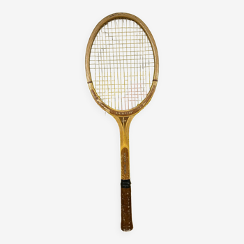 Raquette de tennis vintage de la marque Dunlop