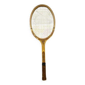 Raquette de tennis vintage de la marque Dunlop