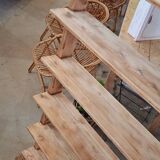 Large old shelf on legs