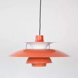 Danish vintage pendant lamp PH 5 by Poul Henningsen, Louis Poulsen, 1958