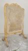 Louis xv style fireplace screen fire screen in gilded wood 19th century tapestry