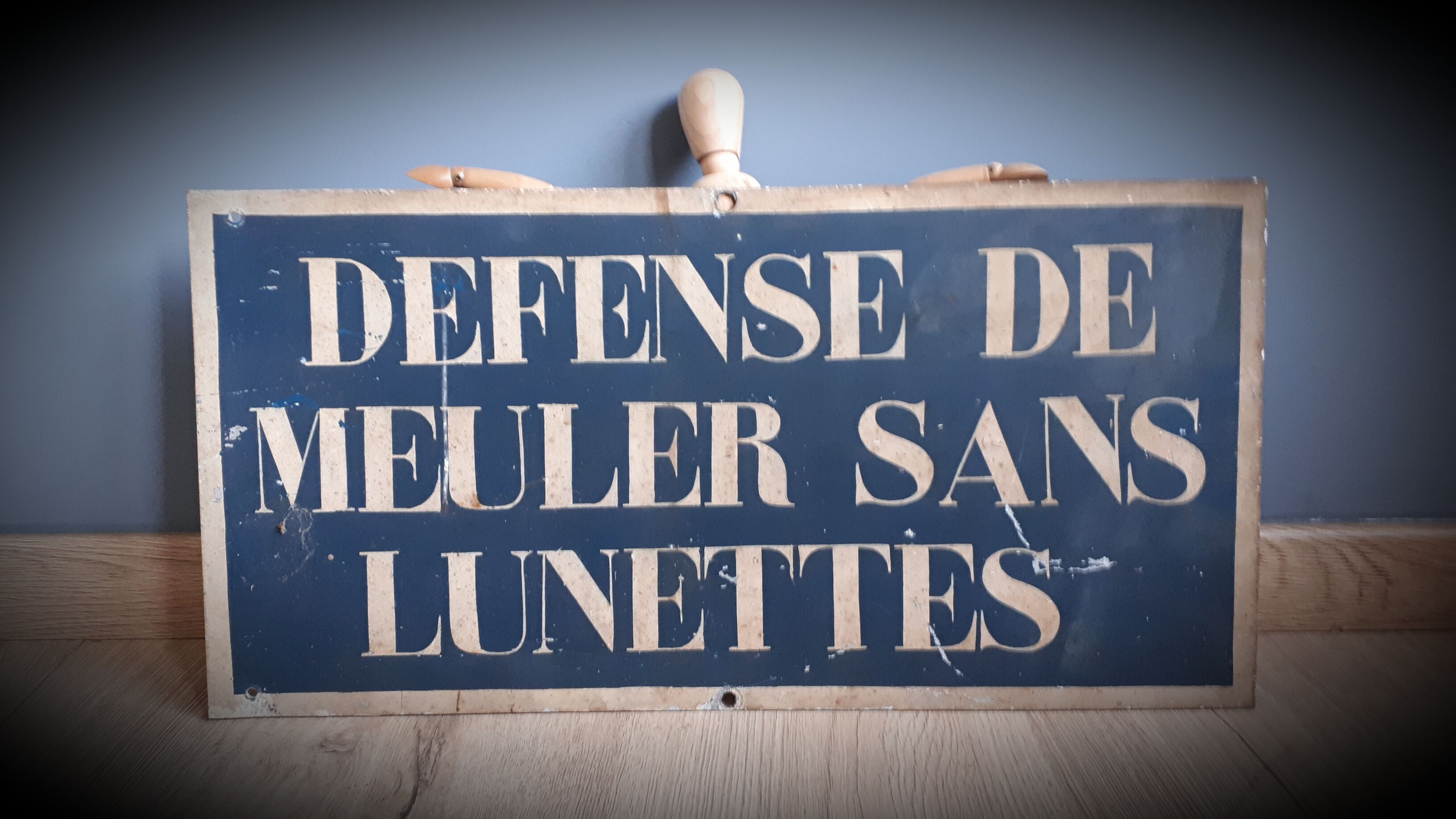 Plate Defense to grind without glasses