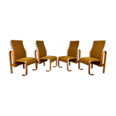 Very rare chairs by Jan Bočan designed for the Czechoslovakian embassy in Stockholm.
