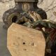 Vierge à l’Enfant – Sculpture ancienne en bois polychrome – XVIIIe / XIXe s