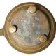 Verseuse, jug or ethnic teapot, antique, in bronze, India, 32x25cm