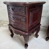 Carved bedside tables