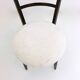 Pair of Black and White Chiavarine Chairs in the Style of Ico Parisi, Italy
