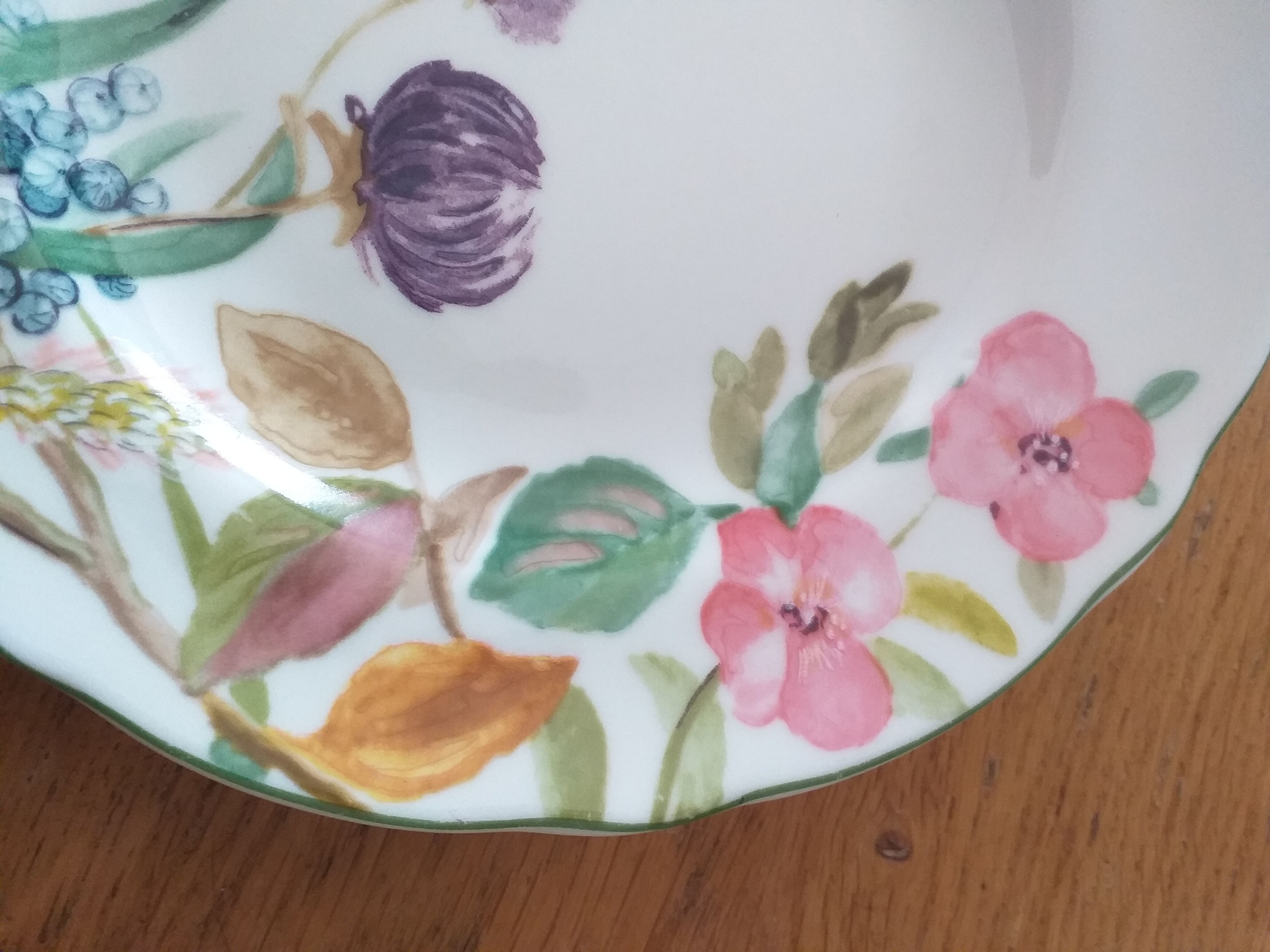 Porcelain plate 222 Fifth