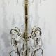 5-light crystal chandelier