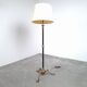 Art and Craft tripod floor lamp in bronze.