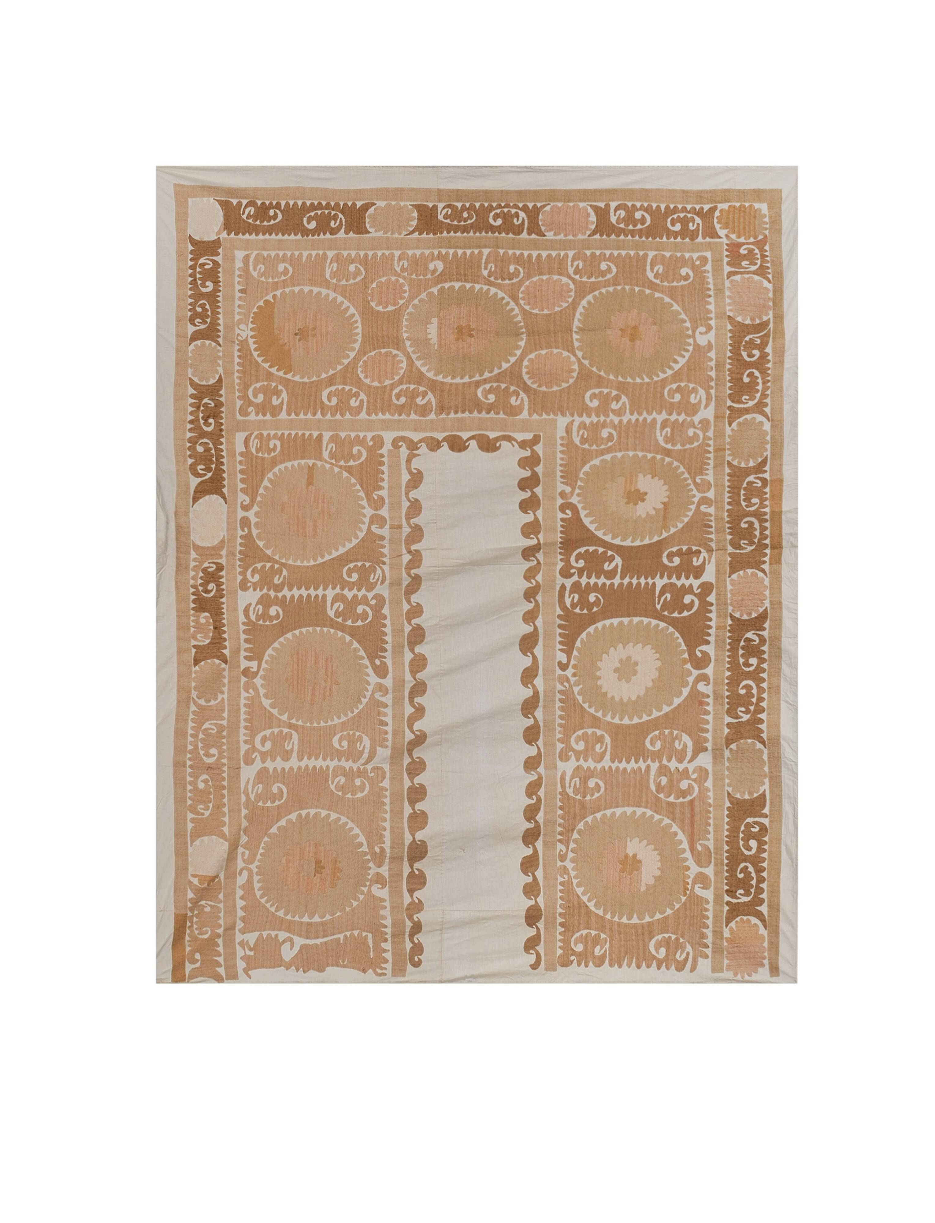 Hand knotted rug, vintage turkish rug 168x220 cm