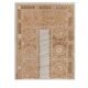 Hand knotted rug, vintage turkish rug 168x220 cm