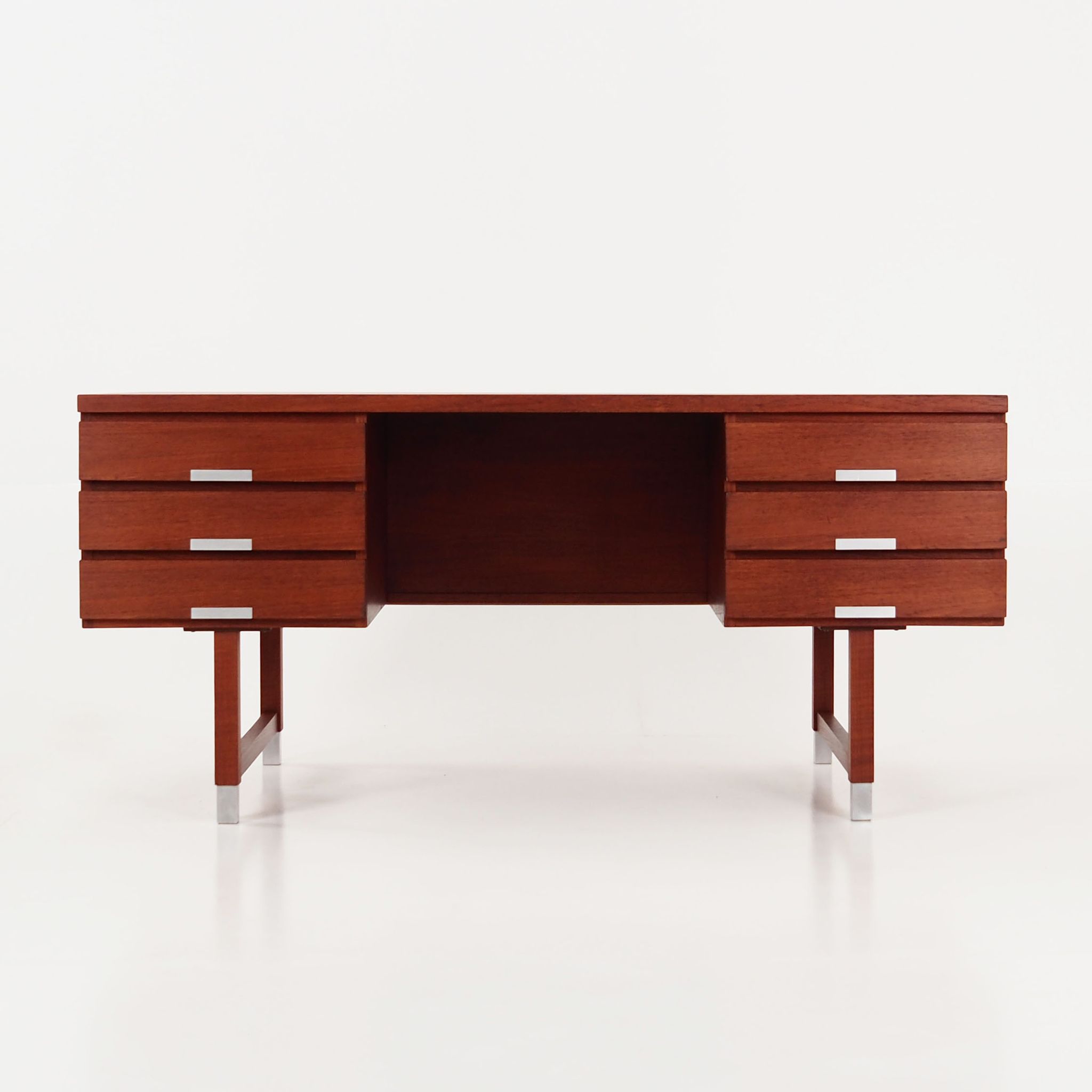 Teak desk design by Kai Kristiansen scandinavian design of the 1970s