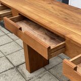 Massive Teak Desk or Dressing Table