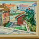 « Scène de village » de Bruno Palmdahl
