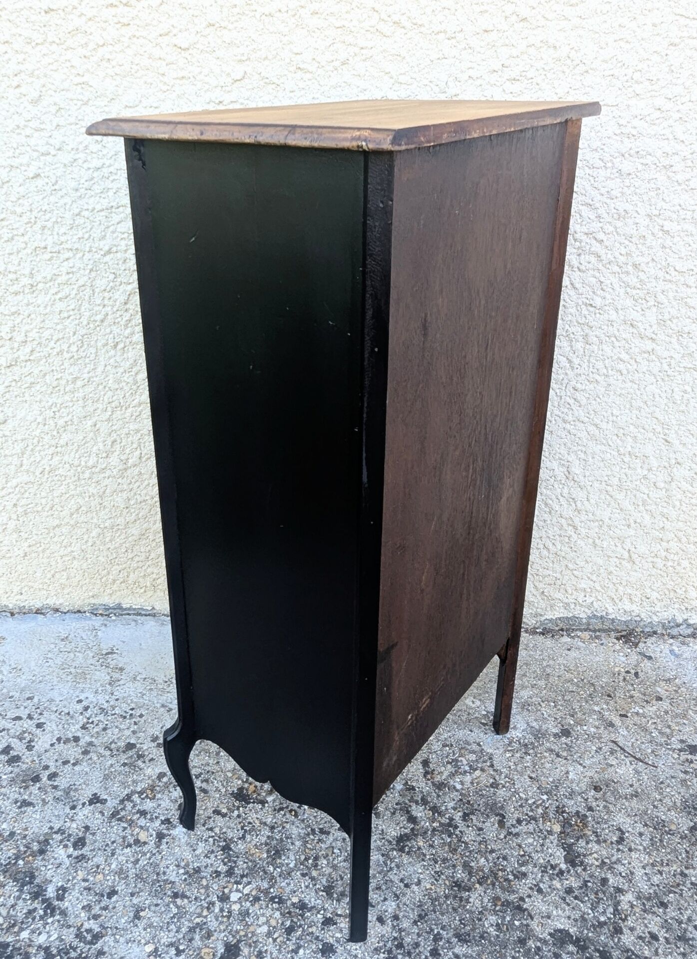 Chiffonnier de Style Néo-classique Louis XV Ancien Patine