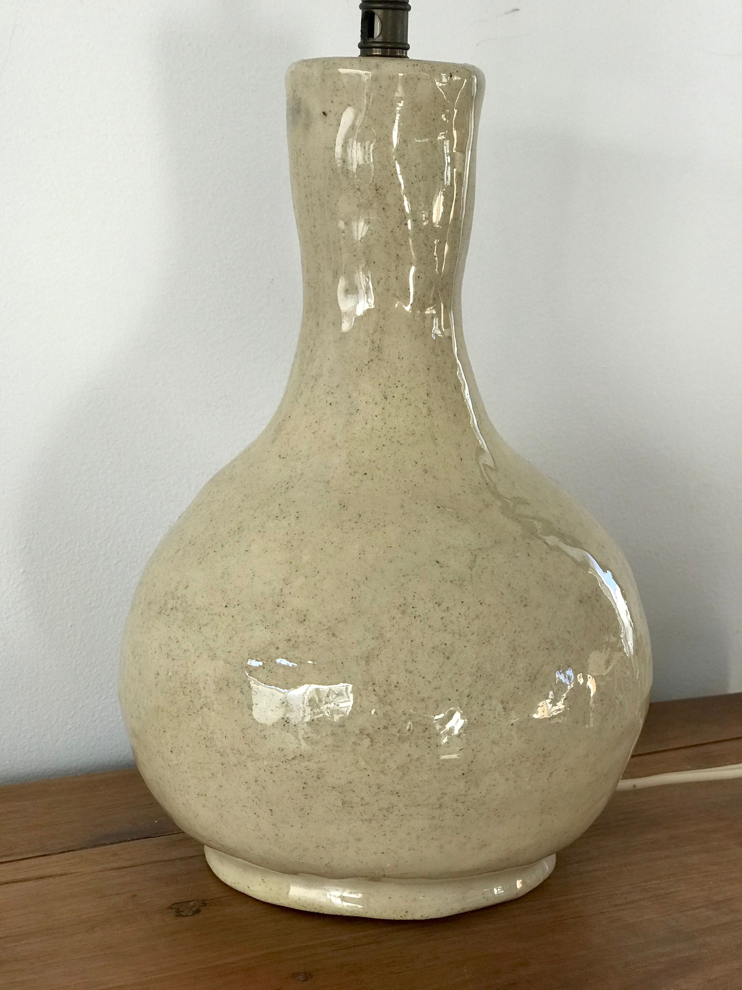 Ancient ceramic lamp