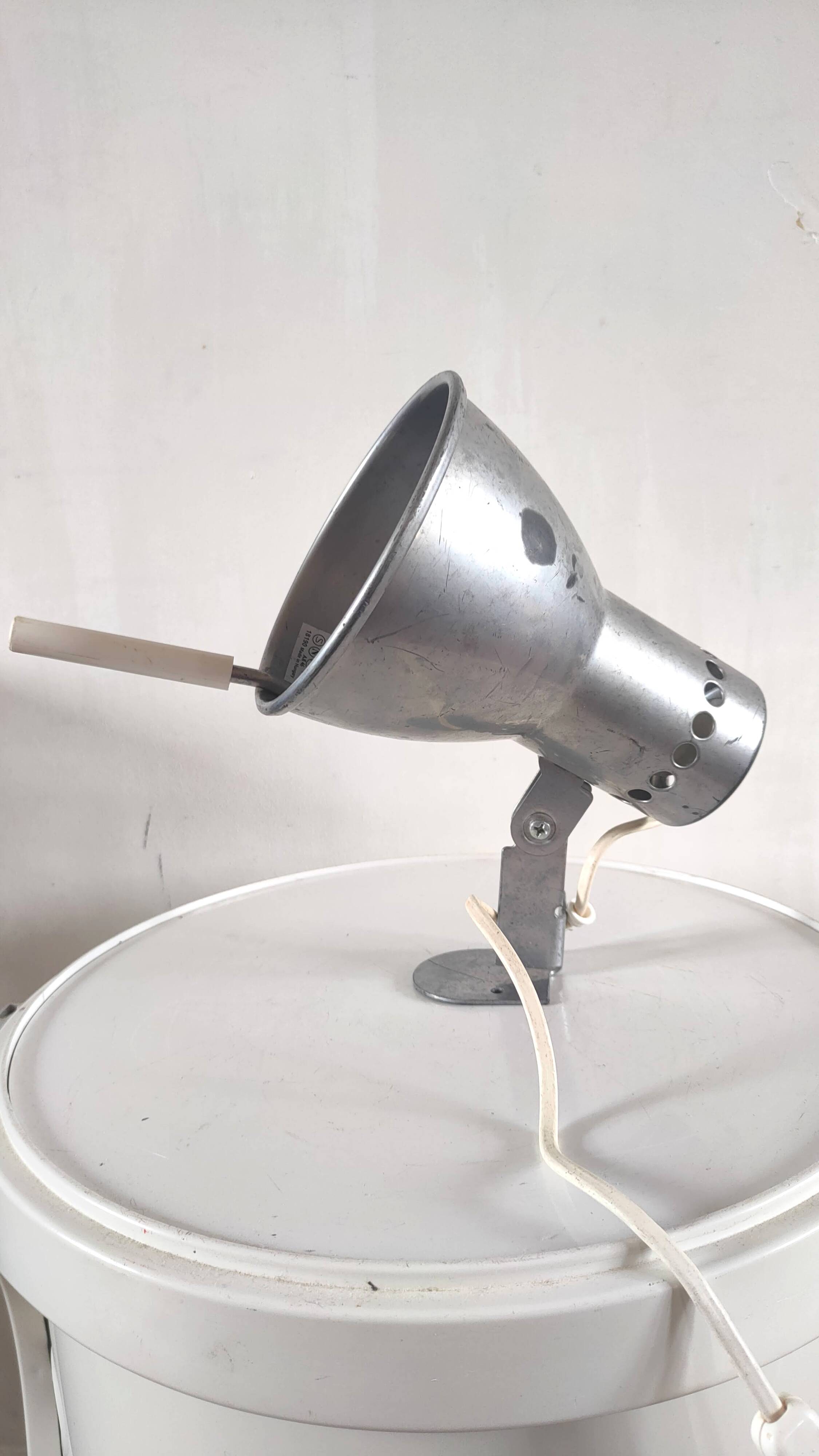 Vintage K and M Hagberg design metal dpot wall light