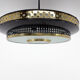 Space Age Metal Pendant by LUDIB Bratislava, Czechoslovakia, 1960's